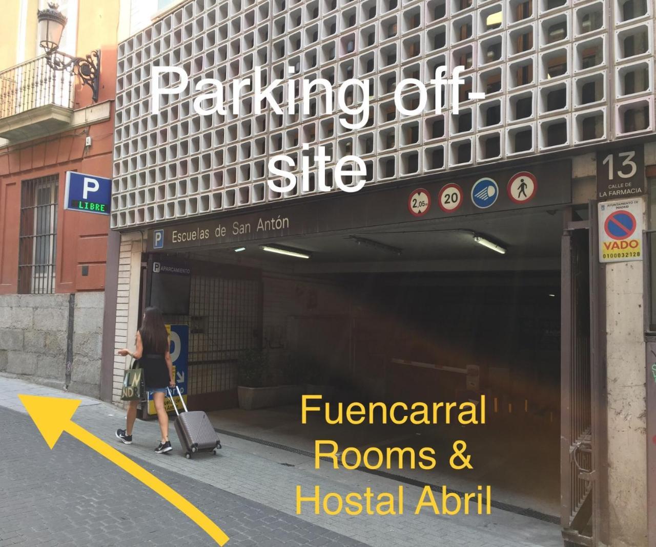 Hostal Abril Madrid Eksteriør billede